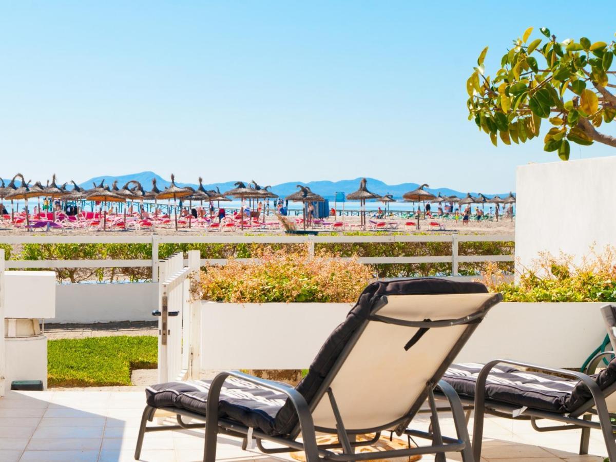 Apartment Oiza Sand Castle 24 At Alcudia Beach, Wifi And Aircon Exterior foto
