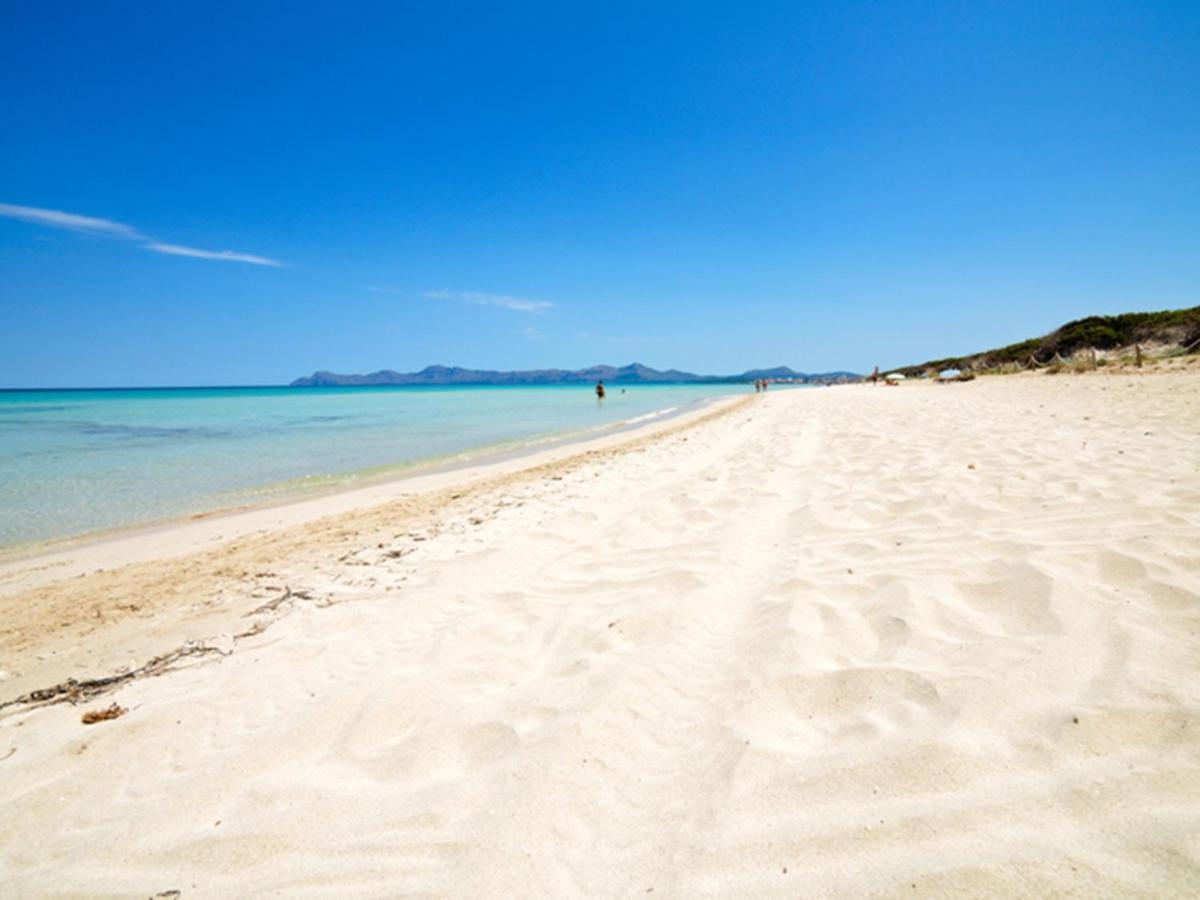 Apartment Oiza Sand Castle 24 At Alcudia Beach, Wifi And Aircon Exterior foto